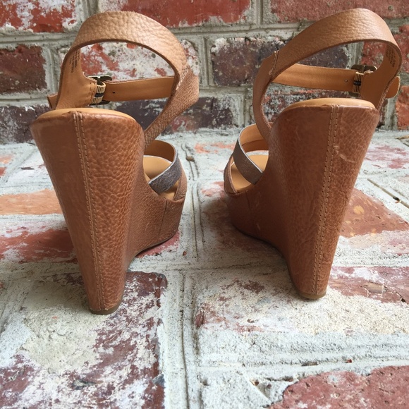 Kork Ease Tan Platform Wedge 8 - Picture 4 of 7